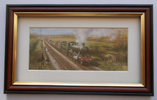 RAILWAY PRINT BY DON BRECKON FRAMED GWR5933