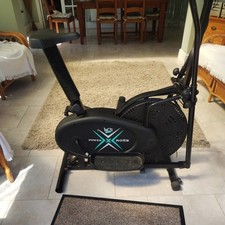 We R Sports 2 in 1 Elliptical Power X Ross  Trainer and Exercise Bike - Black