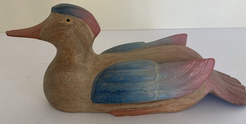 Decoy crested duck hand - decoy,