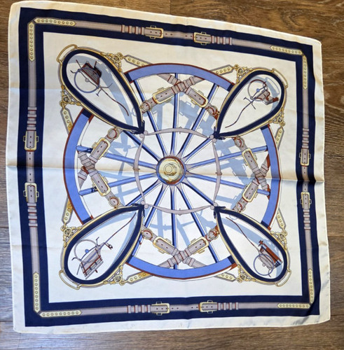 Equestrian racing print silk - equestrian,