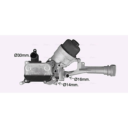 Engine oil cooler for vauxhall - engine,