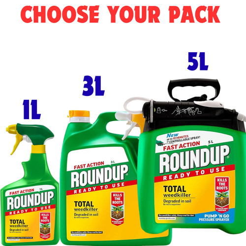 Roundup fast action weedkiller - roundup,