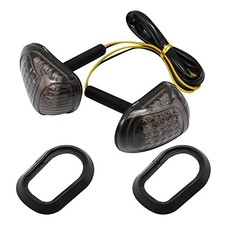  2PCS 12V Amber Motorcycle 9