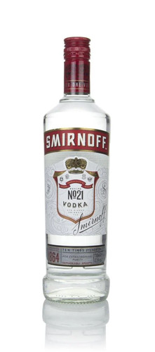 Smirnoff red plain vodka - plain,