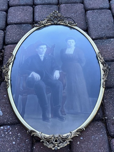 Antique portrait curved - antique,