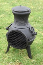 Solid Cast Iron Chimenea Patio