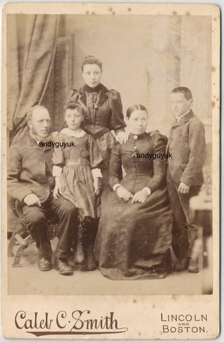 Cabinet card family group - family,