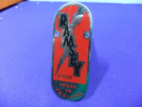 Bicycle head badge ramsey - badge,