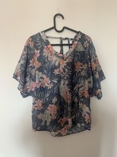 Women’s Indigo Collection By Marks And Spencer Size Uk 8 Top 17% Silk