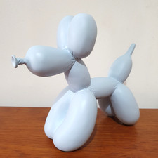 Yappiedogs BALLOON DOG STATUE FIGURINE RESIN ORNAMENT POP ART - BABY BLUE