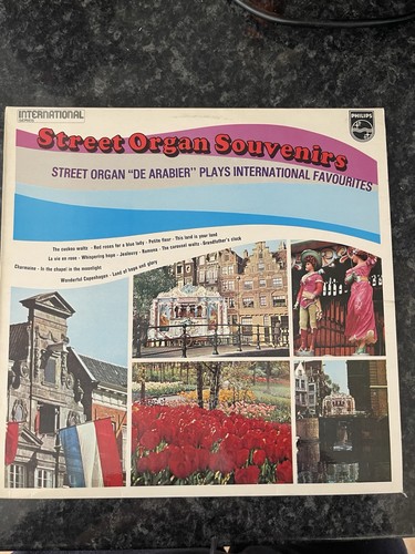 Street organ souvenirs - street,