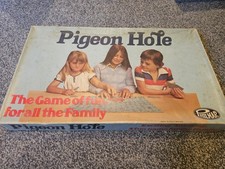 Vintage Pigeon Hole Board Game By Philmar 1979 Complete Rare
