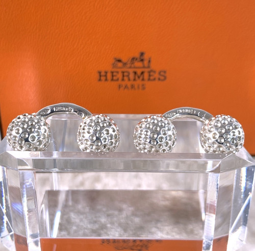 Vintage hermes cufflinks 925 - vintage,