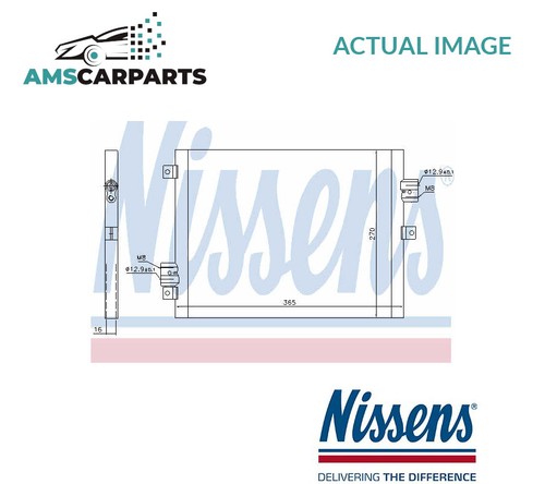 Air con condenser 940190 - a/c,