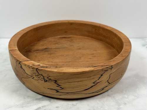 Hand turned spalted beech - turned,