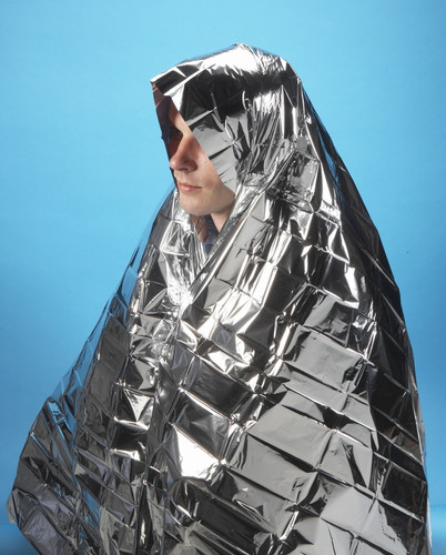 New large foil blanket - new,