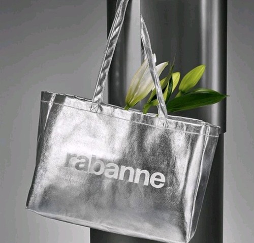 Rabanne large silver tote - rabanne,