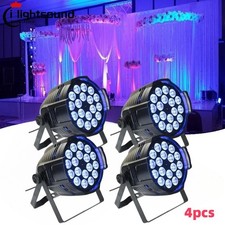4pc/LOT DJ PAR 64 18x18w LED