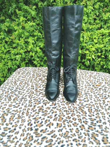 Vintage bassotto black leather - bassotto,