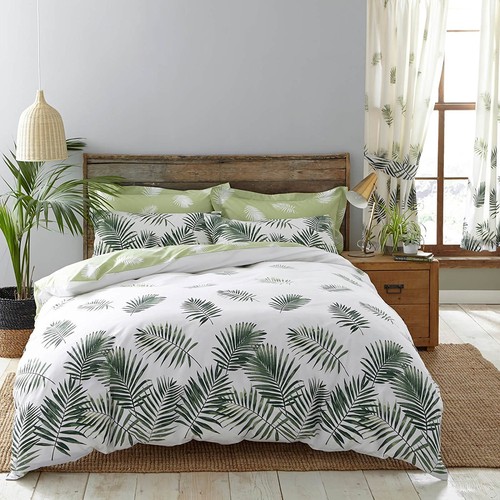 Fern design reversible duvet - reversible,