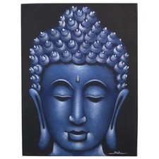 Buddha Painting - Blue Sand