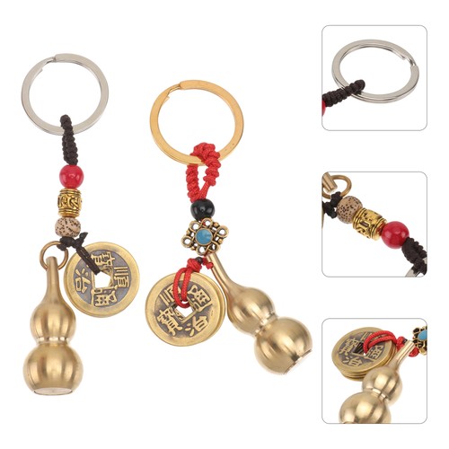 2pcs gourd brassware - 2pcs, wu