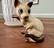 Siamese Kitten Cat Porcelain