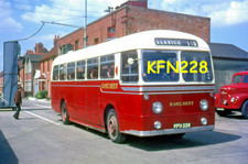 Bus Slide Original Agfa KFN228-East Kent-AEC Reliance MU3RV-Weyman-Sept 1964