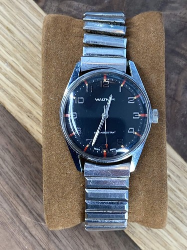 Vintage waltham swiss mech - ,