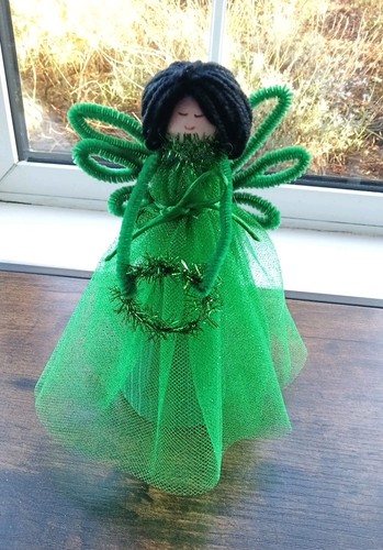 Beautiful angel fairy - angel/fairy, tree
