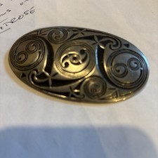 Celtic Brooch St Justin Pewter
