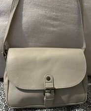 Fat Face Beige Leather Small