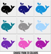 Whale Tile Stickers, Bathroom