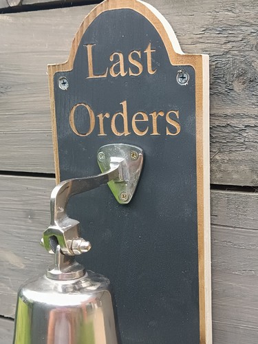 Personalised last orders bell - last,