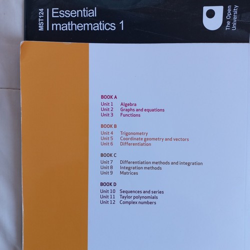 Mst124 essential mathematics - mst124,