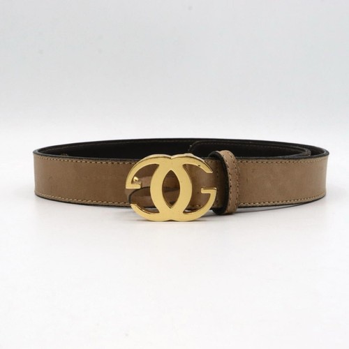 Gucci leather gold - gucci, gg