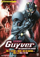 Dvd anime guyver the - guyver,