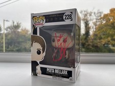Signed Peeta Mellark Hunger Games Funko Pop Josh Hutcherson SWAU authenticated