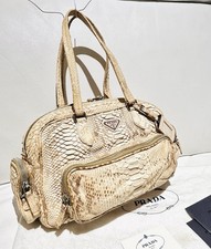 PRADA Vintage Python Luxury