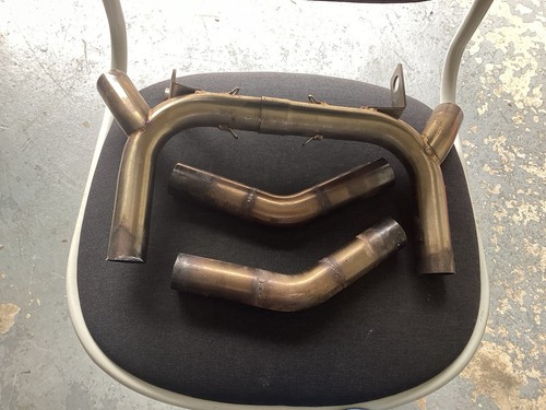 Decat pipe taken off triumph - taken,