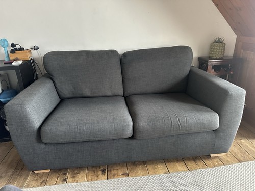 Next grey sofa 3 seater - -,