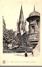 VINTAGE POSTCARD--Dijon Place