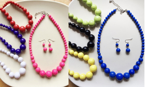 Graduated 20mm middle bead - 18",