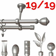 Metal Double Curtain Rod /
