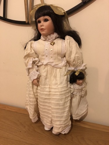 Seymour mann porcelain doll - porcelain,