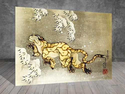 Katsushika hokusai tiger - hokusai,