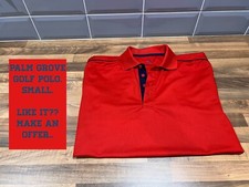 PALM GROVE Golf Polo - Red -