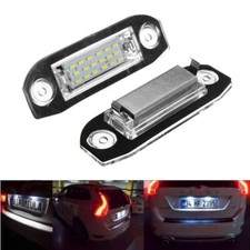 2x LED license plate lights