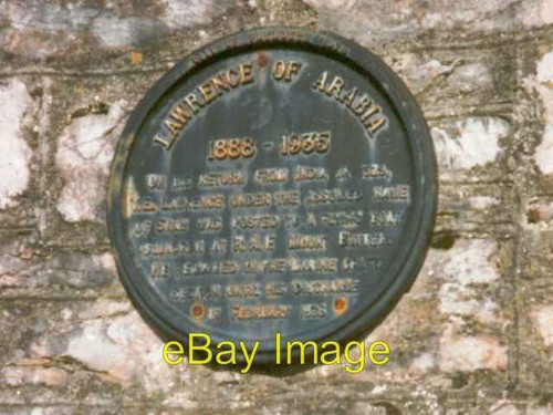 Photo 6x4 lawrence plaque - 6x4, t.e.