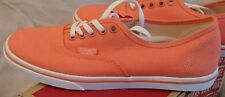 vans authentic lo pro uk 3 fusion coral and white Bnib girls ladies 
